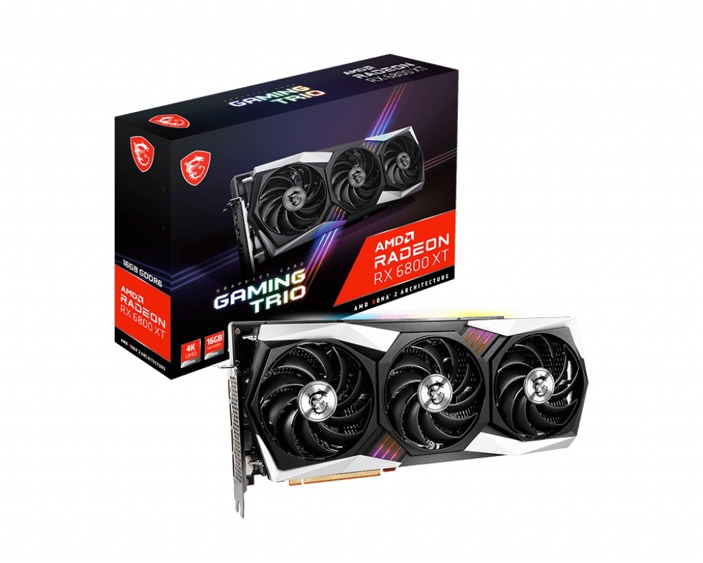 微星radeonrx6800xtgamingxtrio显卡已在日本发售约5345元起