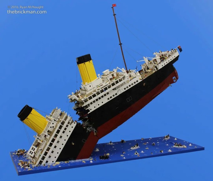 传言乐高即将在2021年推出泰坦尼克号
