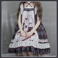 【双生兔偶jsk】线球猫Lolita原创设计甜系洋装洛丽塔软妹裙女秋