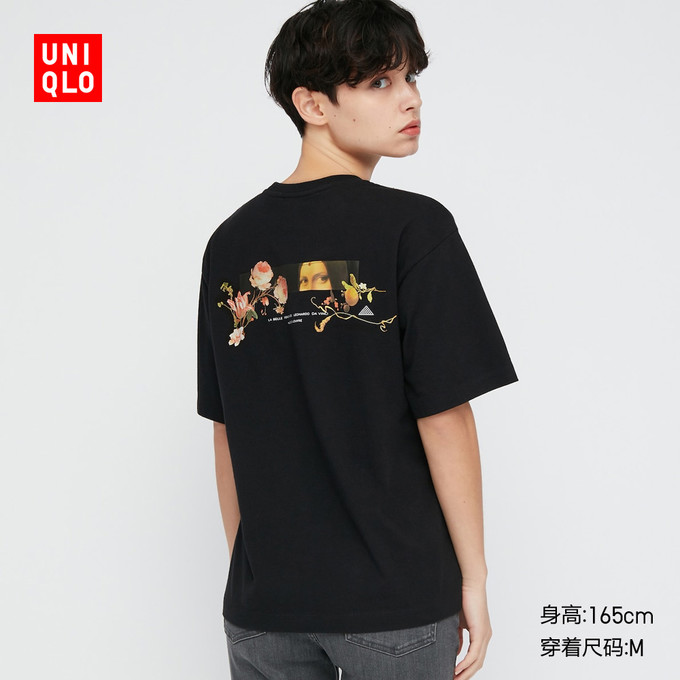 优衣库女装(ut)卢浮宫博物馆印花t恤(短袖)437902uniqlo 99元天猫精选