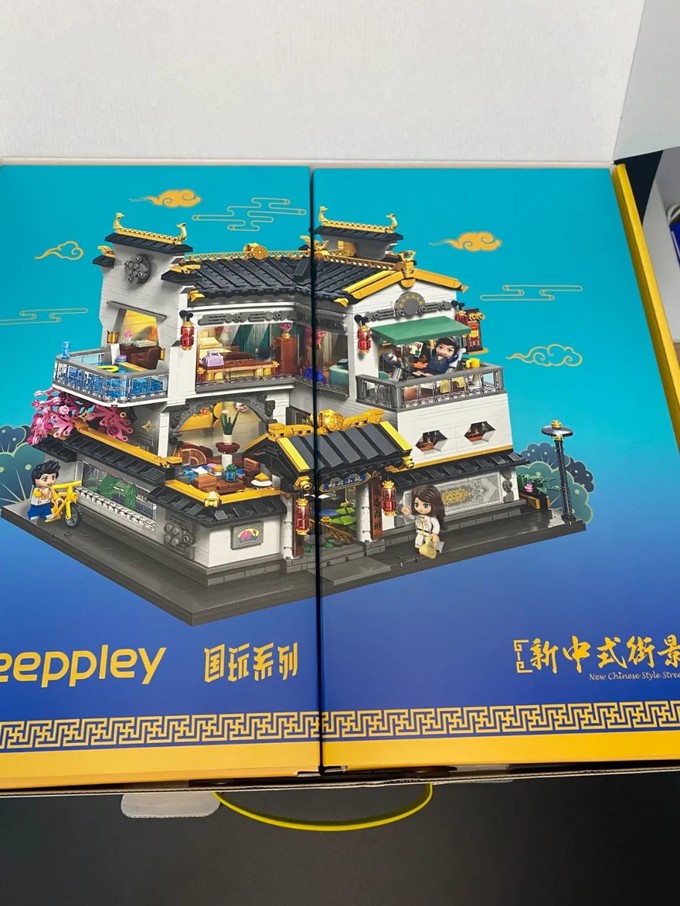 keeppley 国玩系列 k18002 栖云小筑 新中式建筑 测评