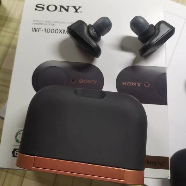 sony索尼wf1000xm3入耳式真无线蓝牙降噪耳机