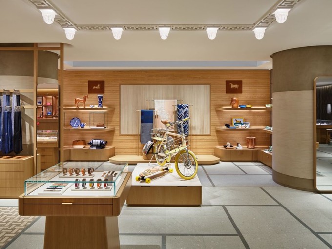 爱马仕新店铺开幕,现代设计加入传统样式,演绎本土化奢华体验