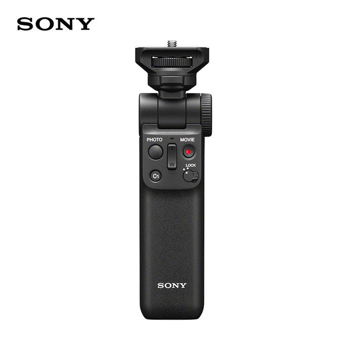 索尼(sony)全新无线蓝牙多功能拍摄手柄gp-vpt2bt桌面三脚架自拍神器