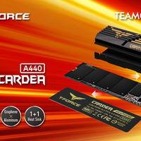 十铨发布T-FORCE CARDEA A440 PCIe 4.0 SSD，读速达7G/s