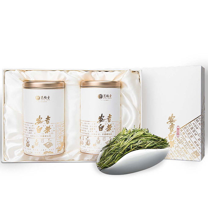 2021新茶明前精品安吉白茶礼盒绿茶春茶春生赋白茶叶茶叶礼盒 428元