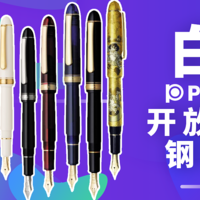 钢笔杂谈 篇二十四：挑选一致合适的随身金笔~白金开放式金尖钢笔解析