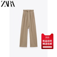 ZARA夏季新款垂性宽腿裤00264115706