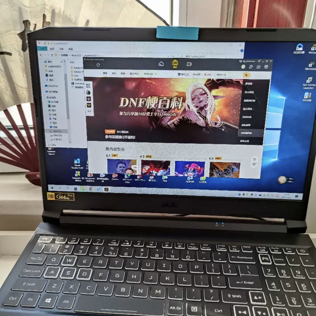 acer宏碁暗影骑士擎156英寸游戏笔记本电脑i510300h16gb512gbgtx1650