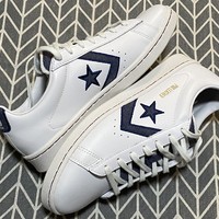 又一双复古小白鞋converse pro leather