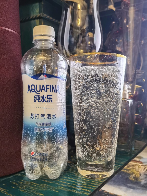 pepsi百事纯水乐苏打气泡水450ml12瓶