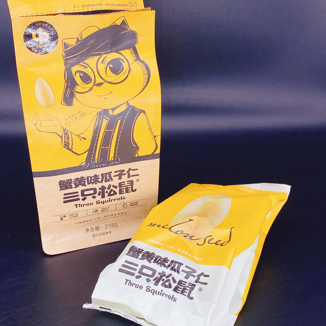 threesquirrels三只松鼠蟹黄味瓜子仁120g21件