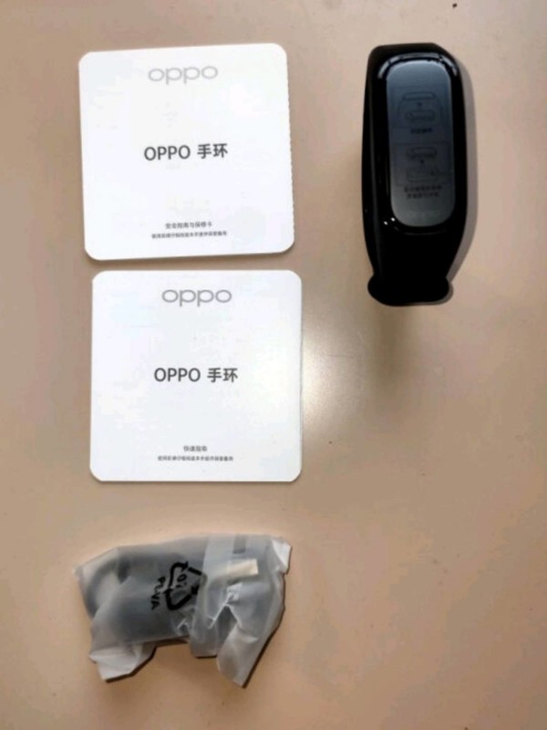 oppo智能手环运动版静夜黑