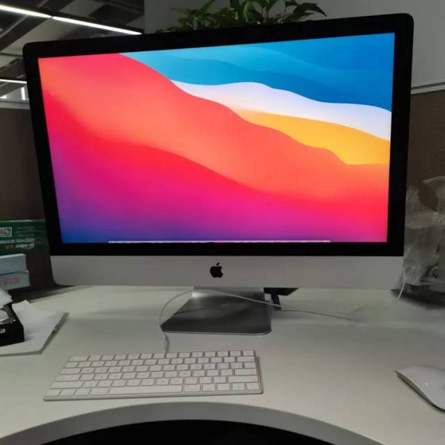 appleimac27英寸5k屏31ghz六核十代i58gb256gb固态rp5300一体式电脑