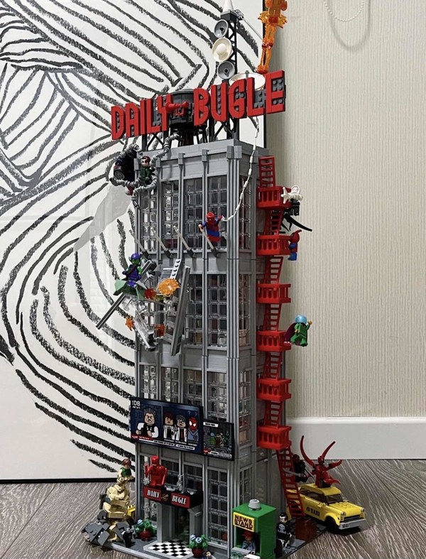 百亿补贴lego乐高蜘蛛侠漫威超级英雄系列76178号角日报大楼