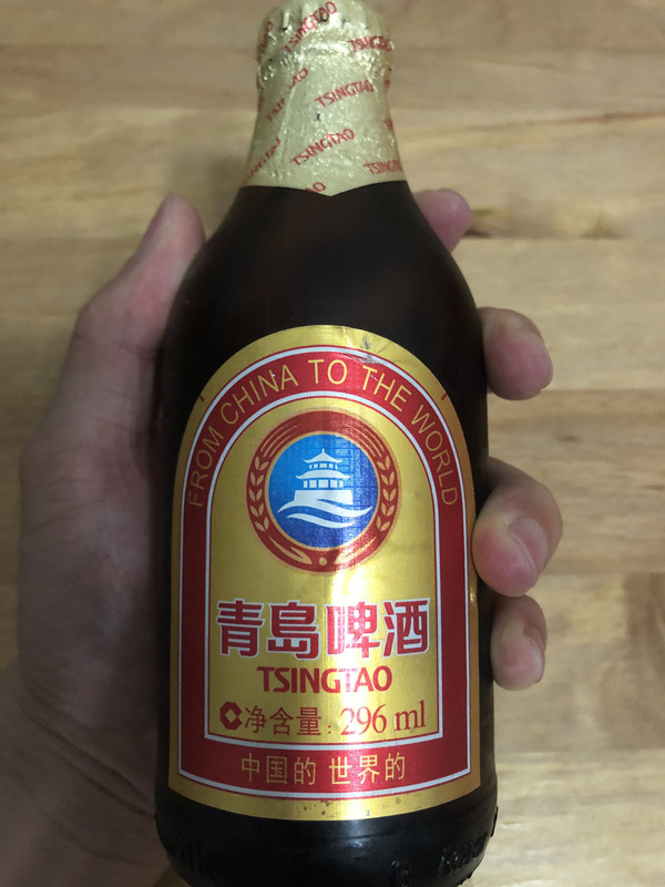 tsingtao青岛啤酒tsingtao小棕金11度296ml6瓶