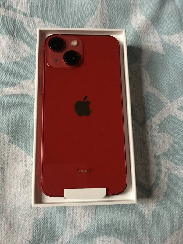 apple苹果iphone13mini系列a2629国行版5g手机128gb红色