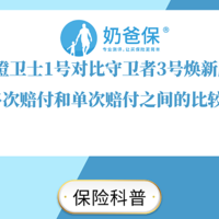 橙卫士1号对比守卫者3号焕新版，多次赔付之间的比较！