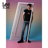 LeeXLINE21新款705标准中腰大锥形多色男牛仔裤LMR7053QJ-Y蓝色28