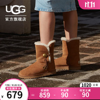 UGG 经典新奇系列 1114970 女士中筒雪地靴