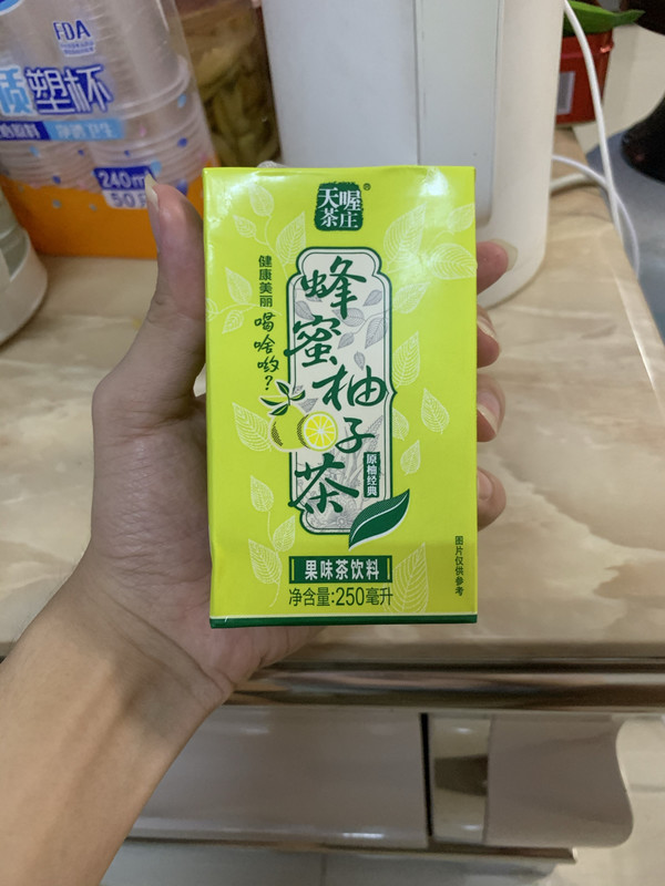 天喔茶庄tenwow天喔茶庄蜂蜜柚子茶250ml6盒果味茶饮料量贩礼盒茶饮料