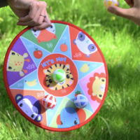 費雪新品兒童球類飛鏢盤，雙面模式，一盤多玩！