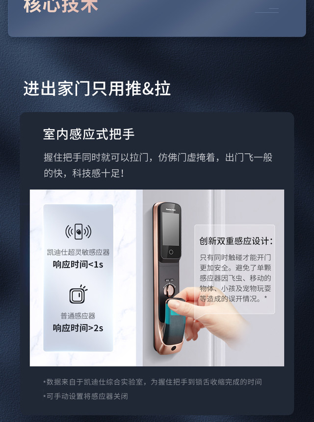 凯迪仕k20pro猫眼视屏智能锁