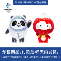 北京冬奥会吉祥物冰墩墩雪容融22cm毛绒玩具礼物公仔奥运纪念品