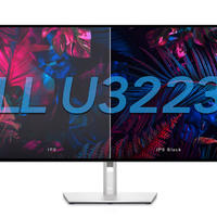 桌面值物 篇一：#首晒#DELL U3223QE——尝鲜新款4K IPS Black 屏幕显示器