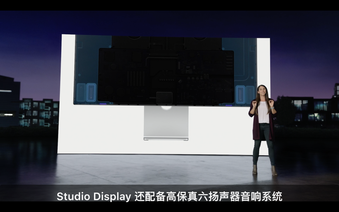 苹果发布studiodisplay显示器搭载a13芯片27英寸5k屏高保真音频系统