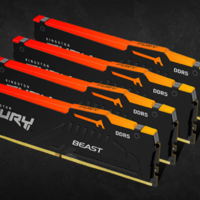 金士頓推出 FURY Beast DDR5 RGB“野獸”系列內存，最高6000MHz