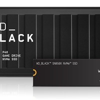 游戏电竞之选：西数发布 WD_BLACK SN850X 固态硬盘 、WD_BLACK P40移动固态硬盘 