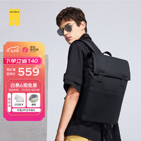 地平线8号（LEVEL8）无界双肩包电脑包时尚休闲笔记本背包15.6英寸男女书包通勤包黑色