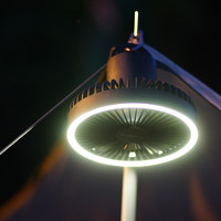 奈特科尔露营风扇户外野营灯多功能充电摆摊帐篷照明氛围灯NEF10