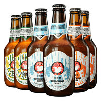 常陆野猫头鹰精酿啤酒日本进口啤酒4种口味可选IPA+白啤+拉格3款组合装330ml*6瓶