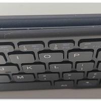 航世(BOW)HB188S类皮质蓝牙折叠键盘【可半侧使用】