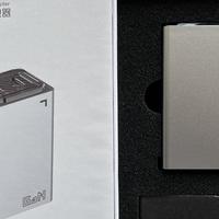 努比亚氘锋四口100w氮化镓，透明外观设计，颜值实力兼具