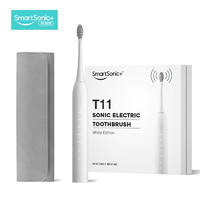 同同家（TTJ）电动牙刷成人声波震动牙刷男软毛自动牙刷女充电式T11T11-白色-4刷头