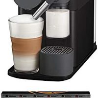 De'Longhi德龙EN500.BNespresso黑色胶囊咖啡机LattissimaOne塑料外壳1升黑色
