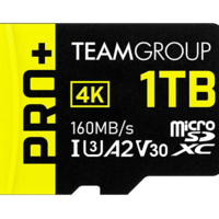 十銓發布 Pro+系列儲存卡，最高1TB、160MB/s讀取，符合A2速度