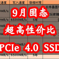 移动存储评测 篇八十八：9月份一定要选购大容量SSD！四海哥带你挑选高性价比固态，PCIe 4.0 SSD选购清单！
