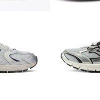 男人嘛银河战舰必须有，银色颜色系列通勤跑步鞋推荐