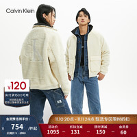 PLUS会员：卡尔文·克莱恩 Calvin Klein 仿羊羔绒卫衣外套*1+男士平角内裤3条装*1