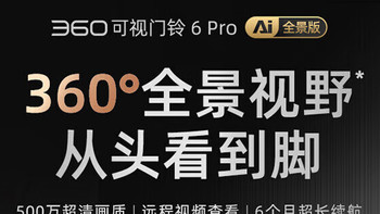 如何选择可视门铃？看看360可视门铃6pro