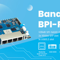 开源硬件 篇十九：Banana Pi BPI-R4 Wifi 7开源路由器开发板采用联发科 MT7988A 芯片设计，板载4G内存和8G eMMC