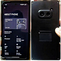 網傳丨Nothing Phone 2a 工程機現身，聯發科天璣 7200 芯片、水平后攝、單打 OLED 高刷屏