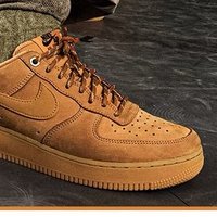 NIKE AIR FORCE 1 '07 WB：秋冬小麦色的时尚传奇