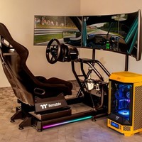 曜越Tt 發布 GR500 賽車虛擬駕駛艙，能裝羅技等虛擬座艙裝備