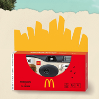 麥當勞聯名富士1986 一次性膠卷相機：限量8000份，僅售168元+200積分