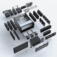銀欣發布 RM600 頂級工作站機箱，雙艙結構、擴展變態